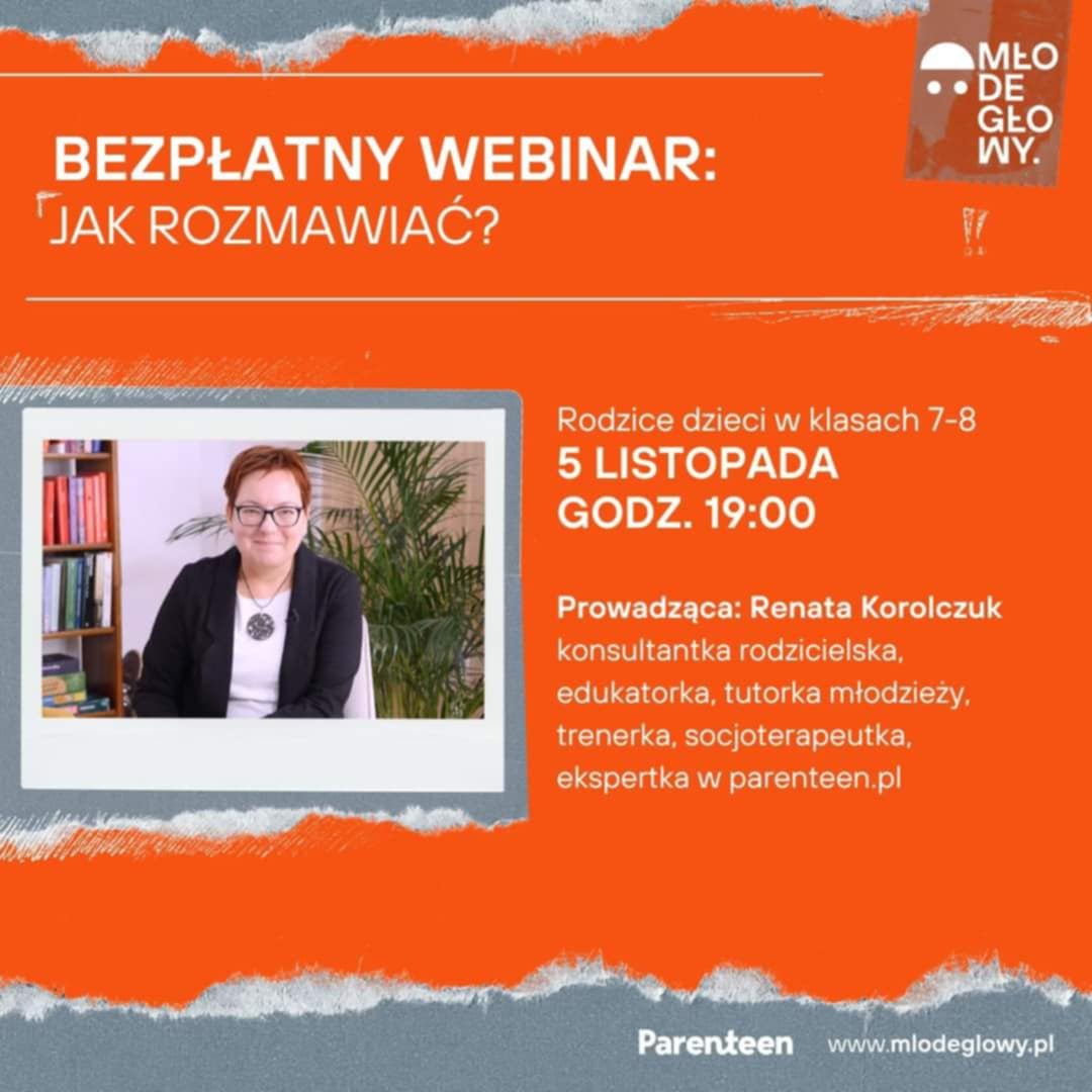 Bezpatny webinar dla rodzicw w ramach Programu Godzina dla Modych Gw