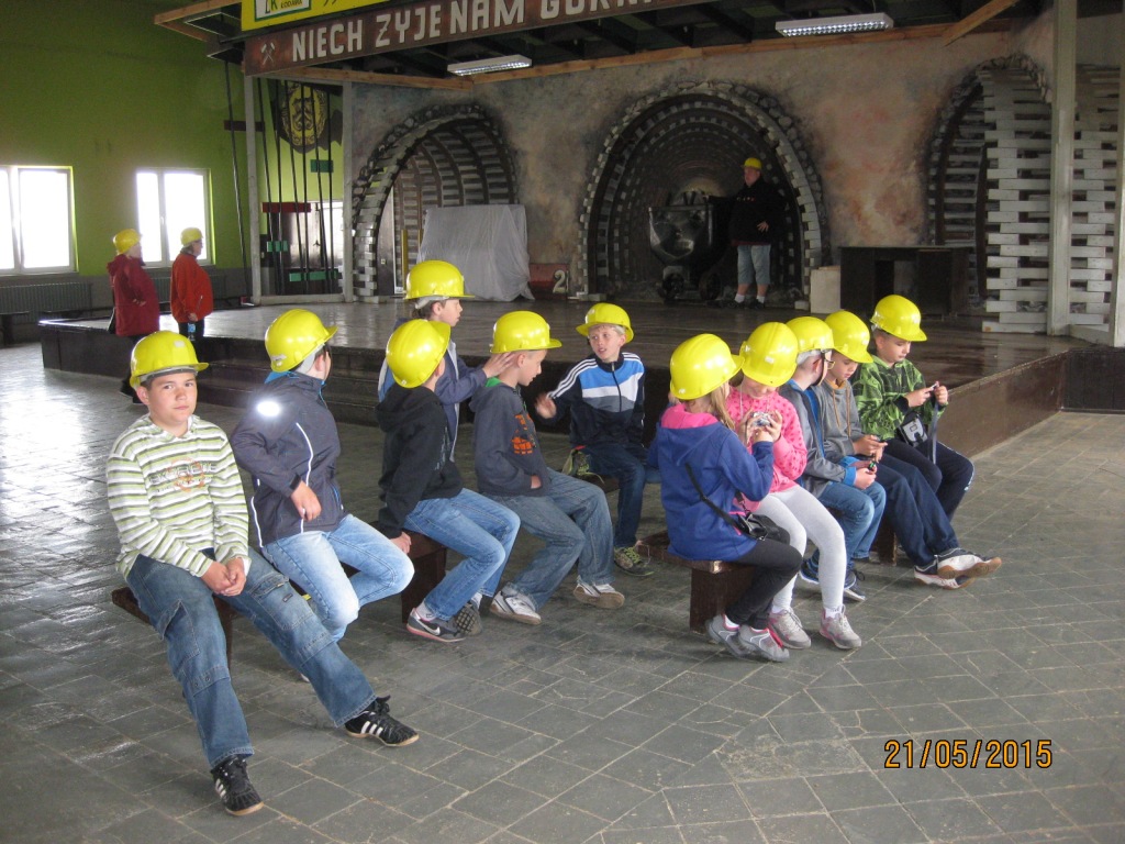 Wycieczka uczniw klasy IV do kopalni soli w Kodawie