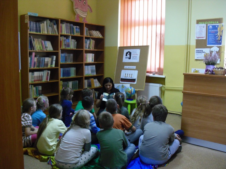 Projekt Czytam sobie w bibliotece w filii nr 2 Biblioteki Publicznej Miasta i Gminy Jarocin