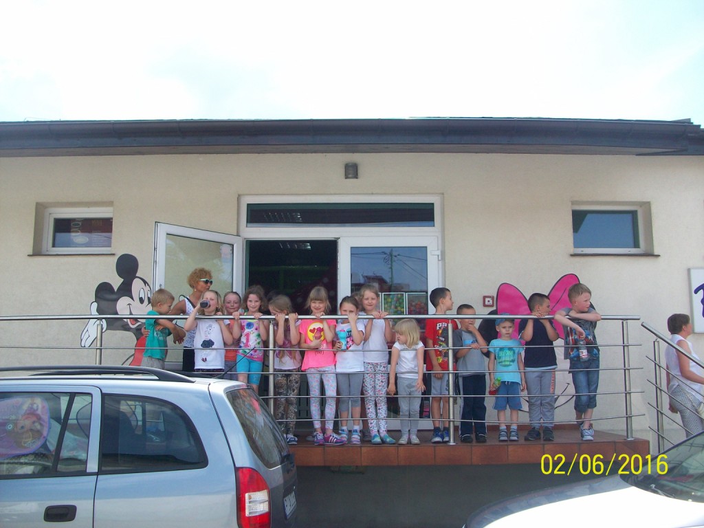 Wyjcie dzieci klas IIa do Bajkolandu z okazji Dnia Dziecka