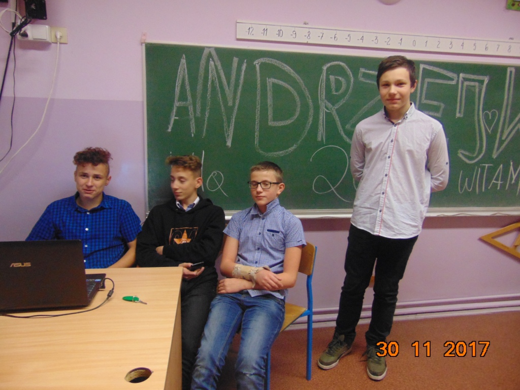 Andrzejki szkolne 2017
