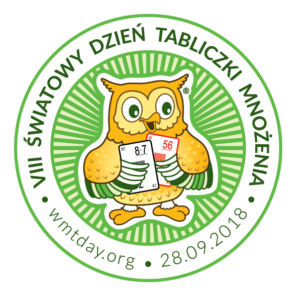 Logo VIII wiatowy Dzie Tabliczki Mnoenia