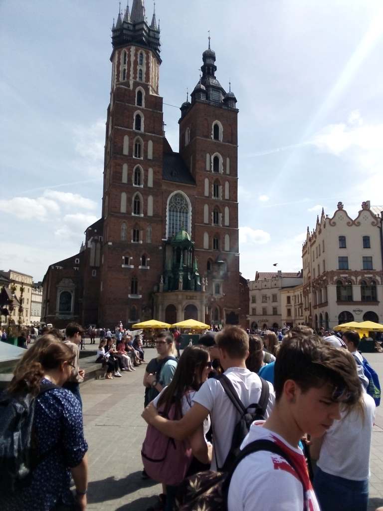 Wycieczka gimnazjalistw do Krakowa