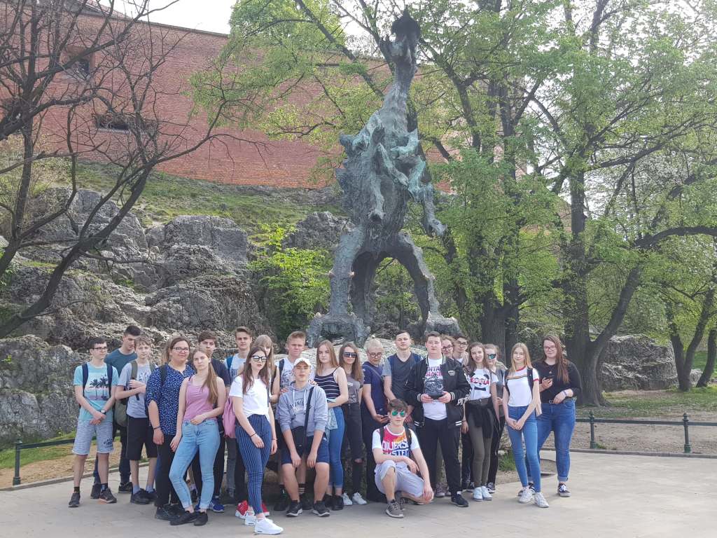 Wycieczka gimnazjalistw do Krakowa