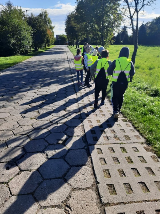 Jesienny spacer po okolicy klasy IIa