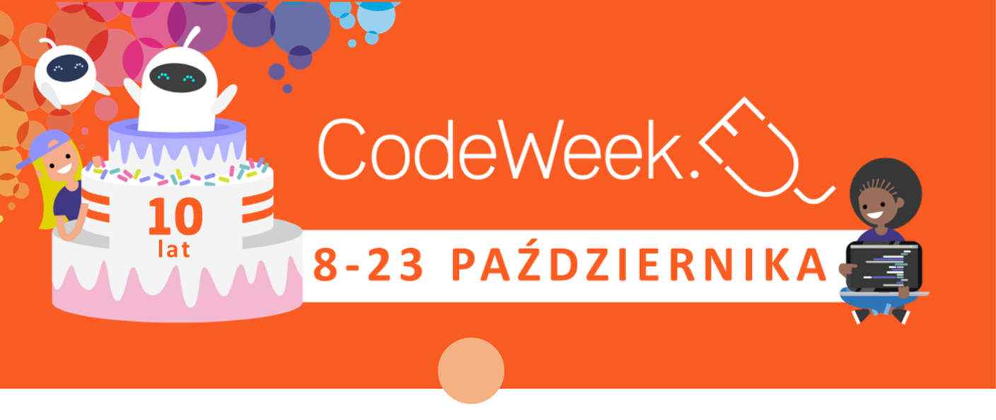 CodeWeek - Europejski Tydzie Kodowania 2022 plakat