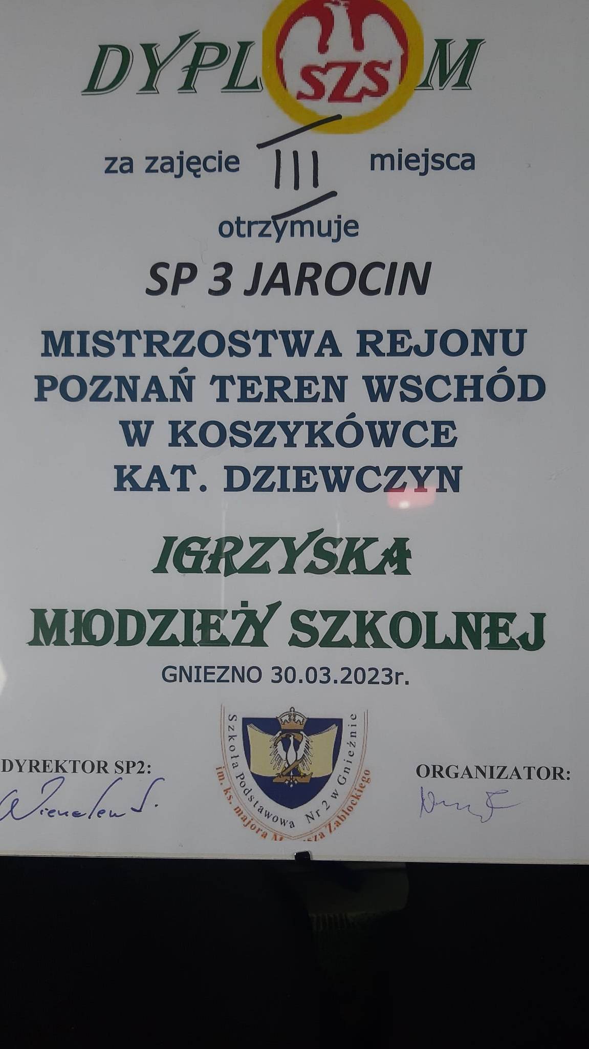 Mistrzostwa Rejonu Poznan Teren - Wschd koszykwka 2023