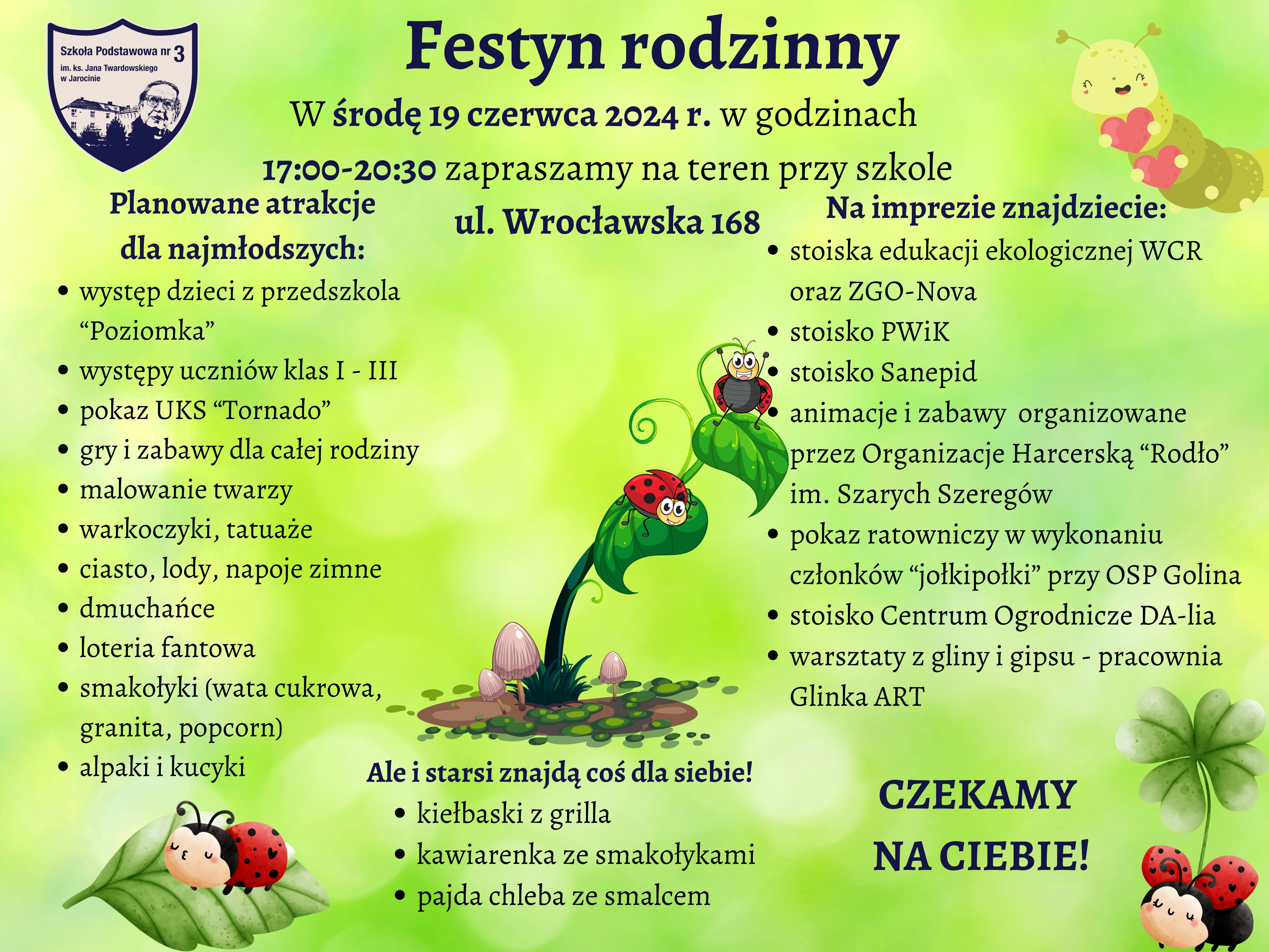 Festyn rodzinny 2024 - plakat