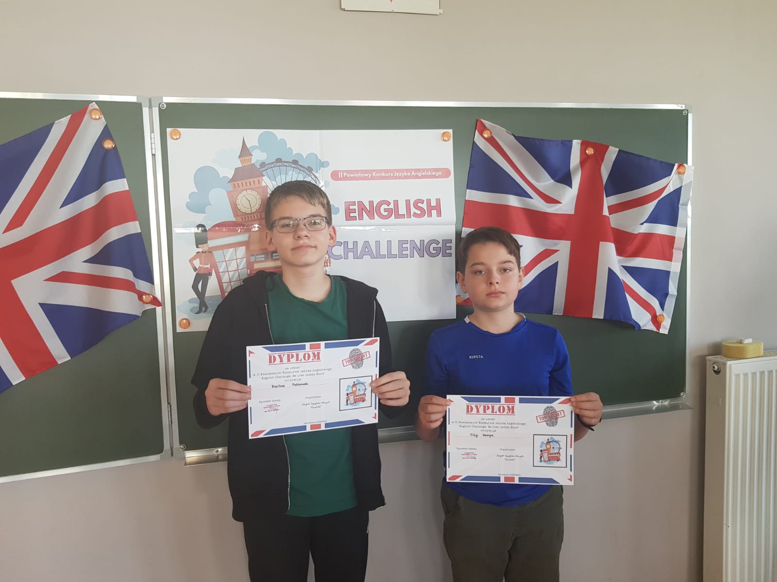 II Powiatowy Konkurs Jzyka Angielskiego English Challenge: Be like James Bond