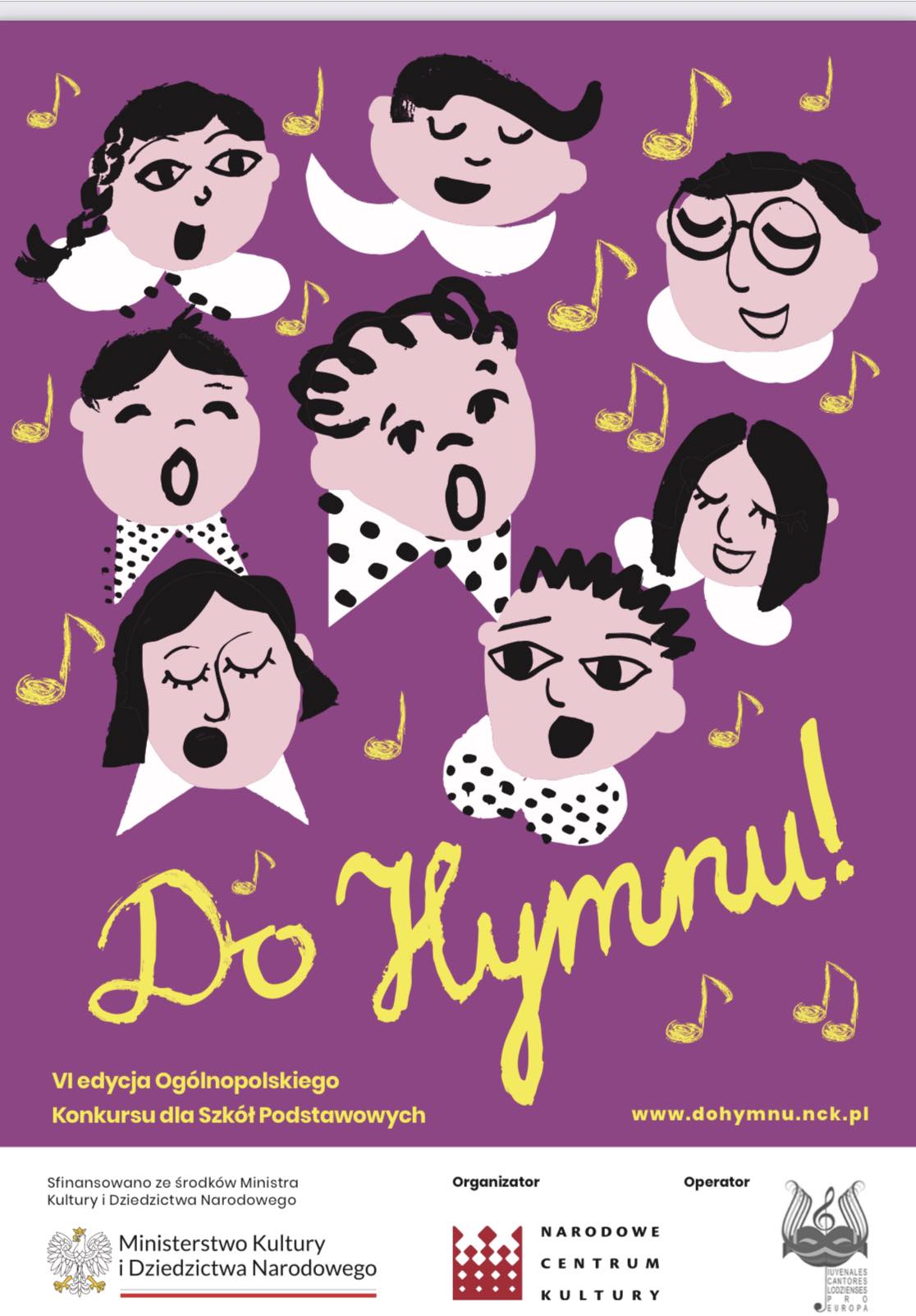 Konkurs Do hymnu - plakat