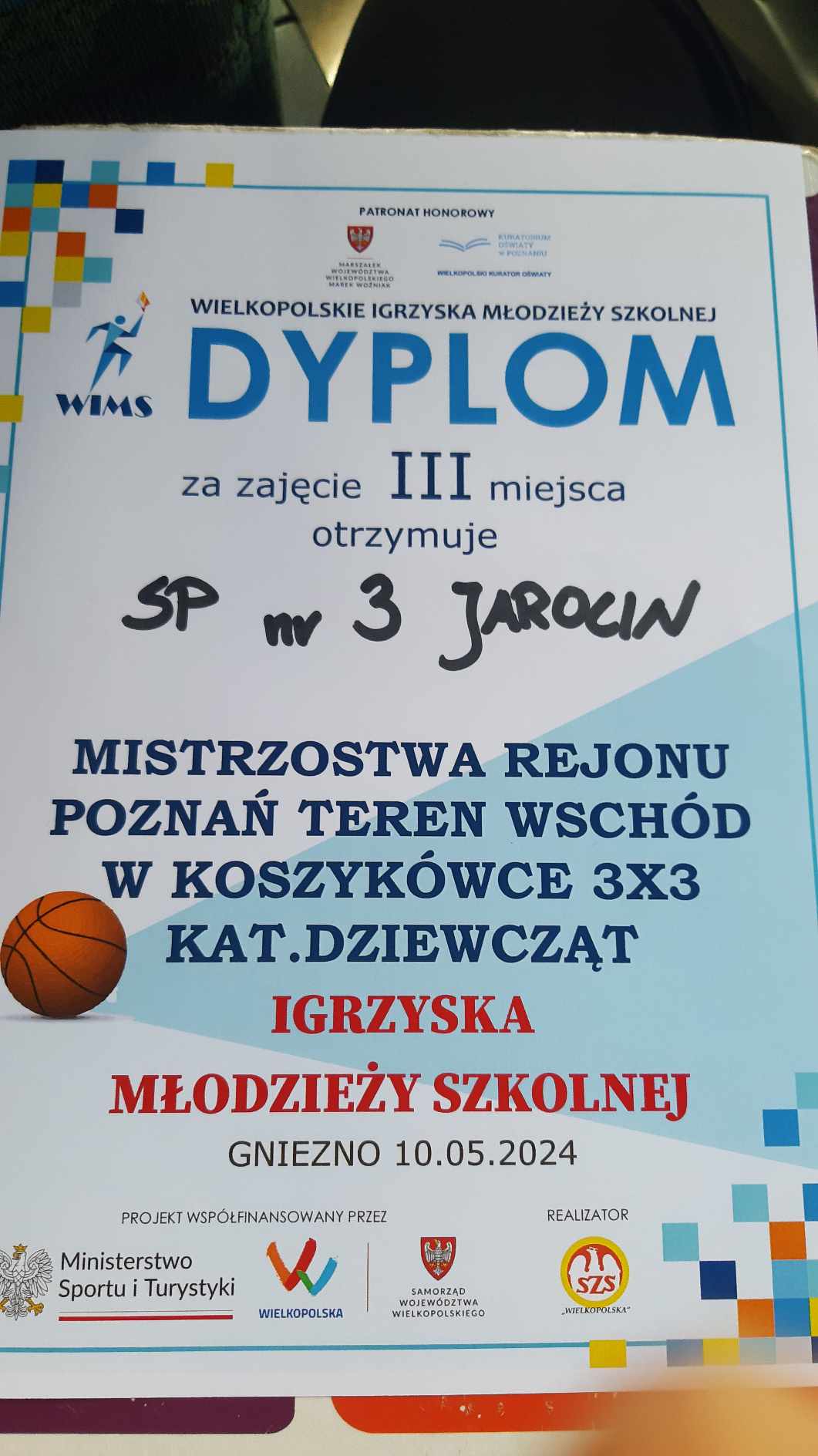 Mistrzostwa Rejonu Pozna Teren Wschd w Koszykwce 3x3 2024