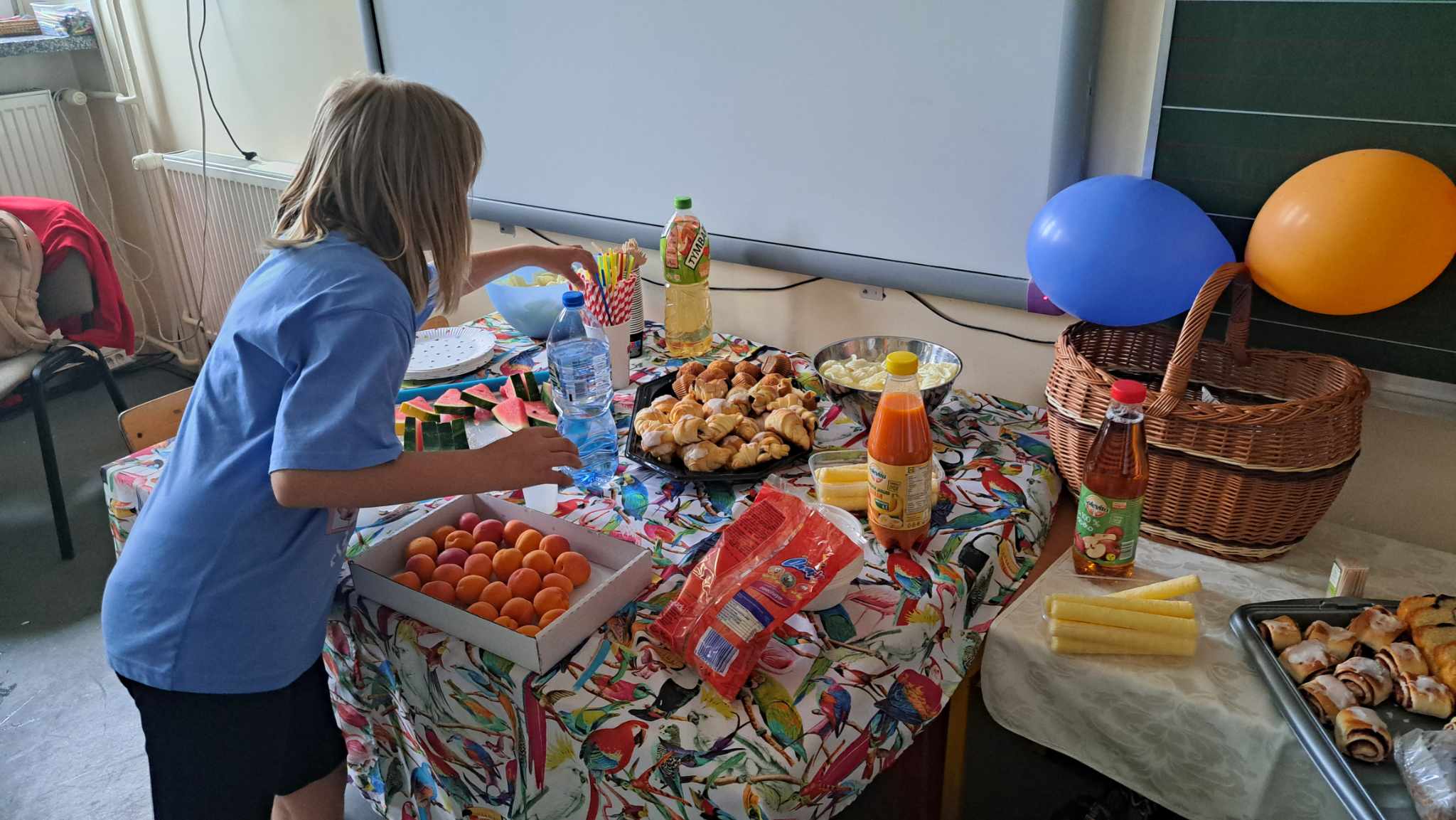 Piknik klasy IIb z okazji Dnia Dziecka