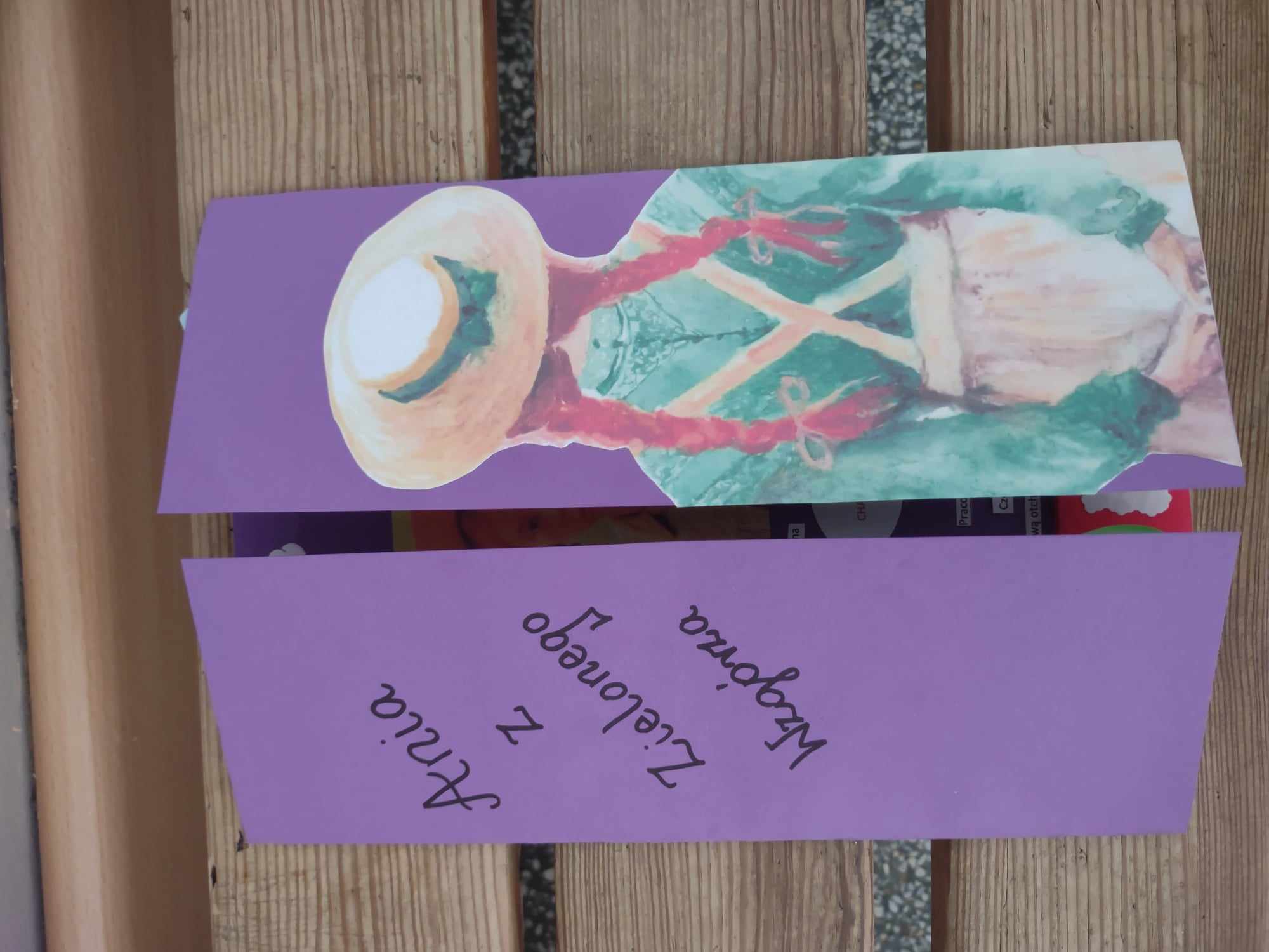 Polski 6a - lapbook Ania z Zielonego Wzgrza