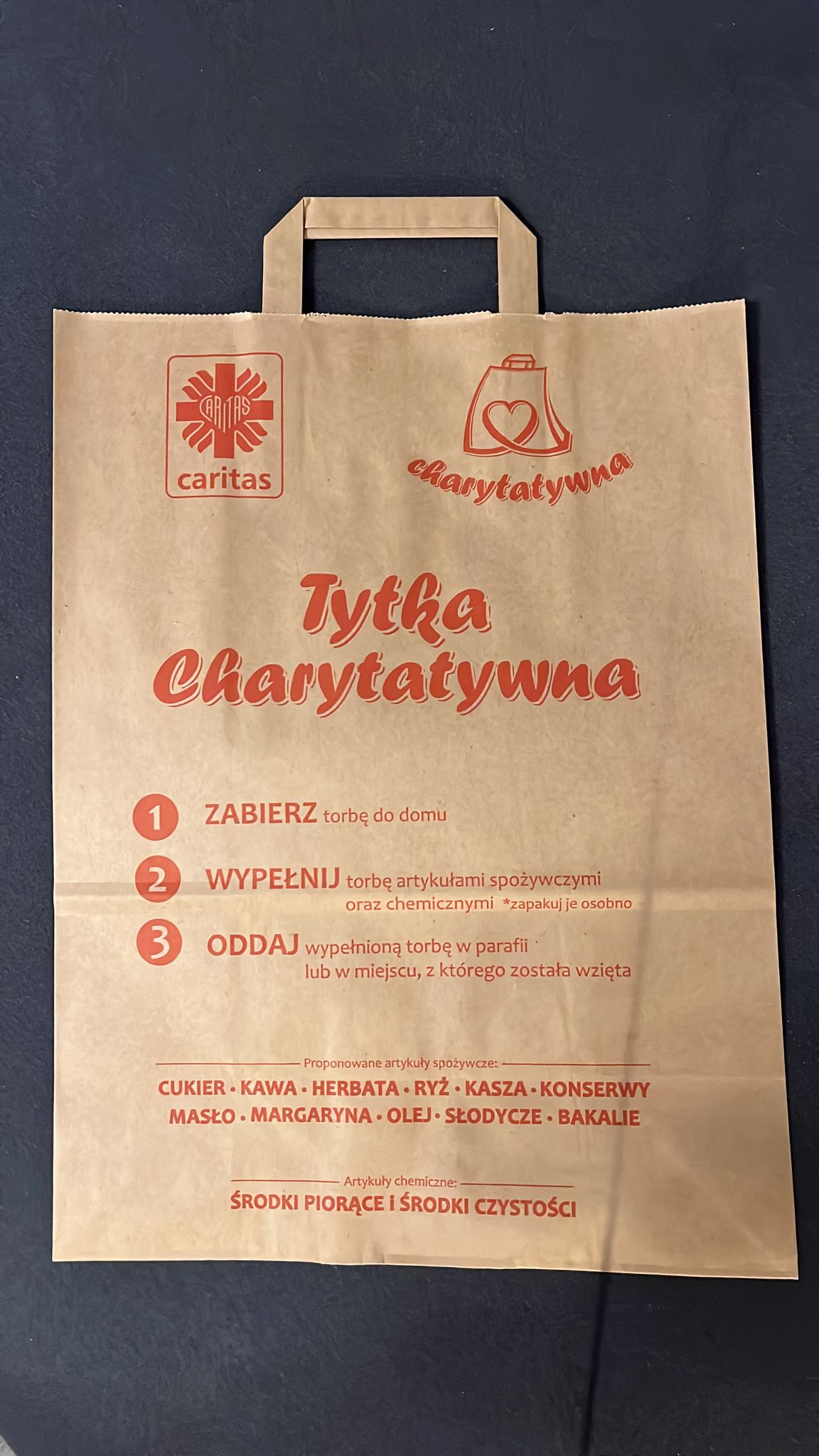 Akcja SK Caritas 2023 - Tytka charytatywna