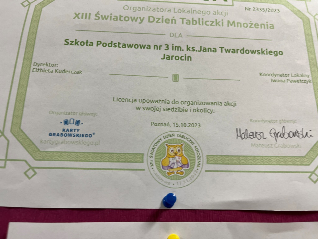 wiatowy Dzie Tabliczki Mnoenia 2023