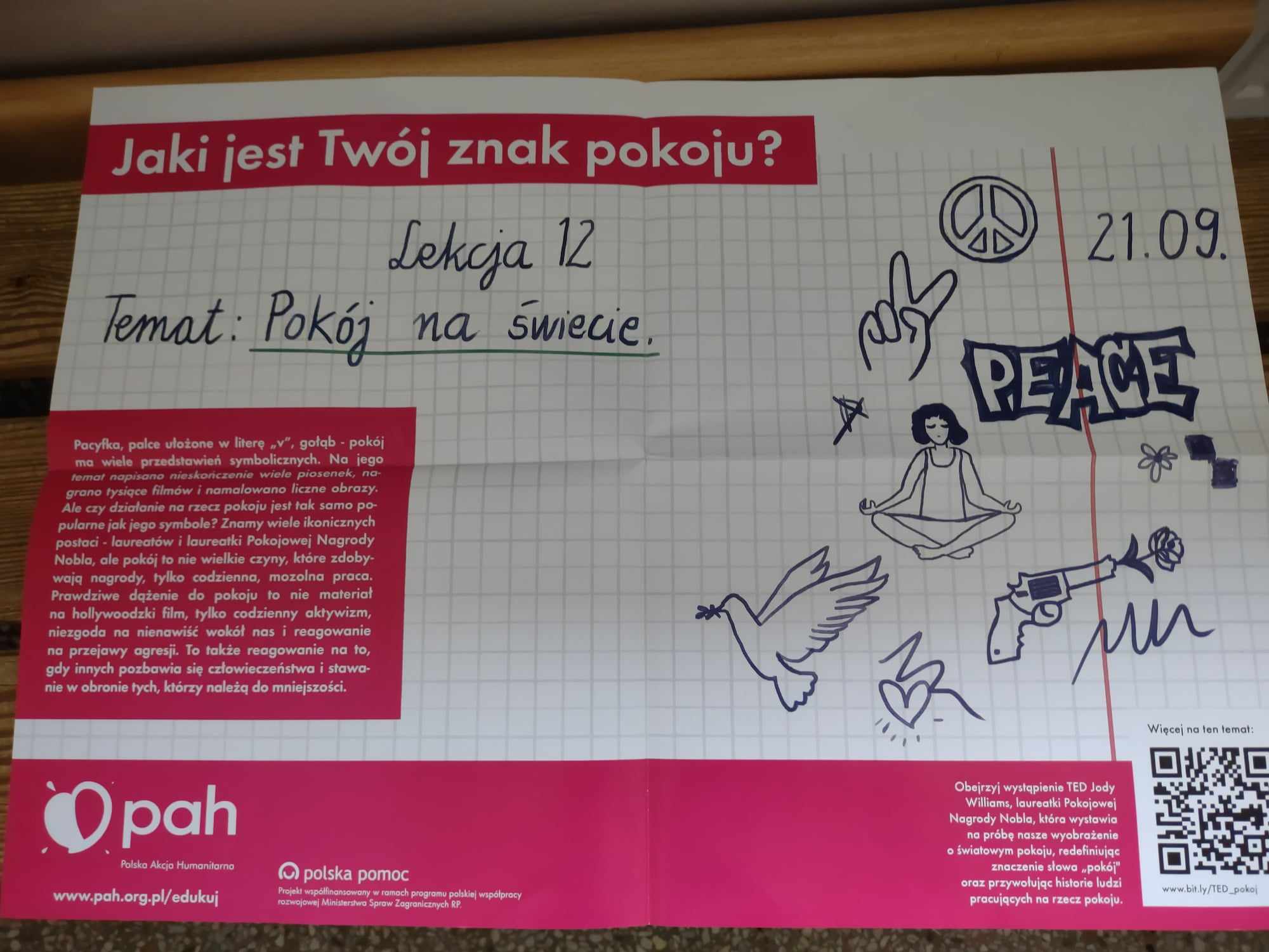 Wystawa plakatw Polskiej Akcji Humanitarnej Wojna i pokj