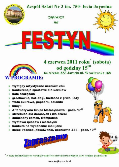 Festyn 2011 - plakat 1