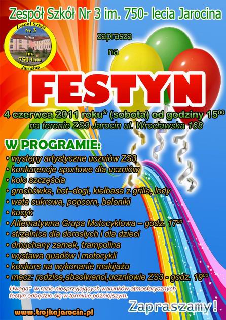 Festyn 2011 - plakat 2