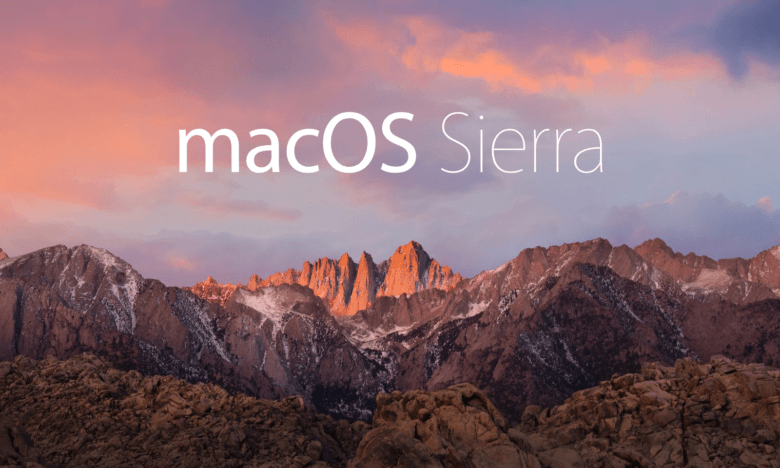 Logo systemu macOS Sierra
