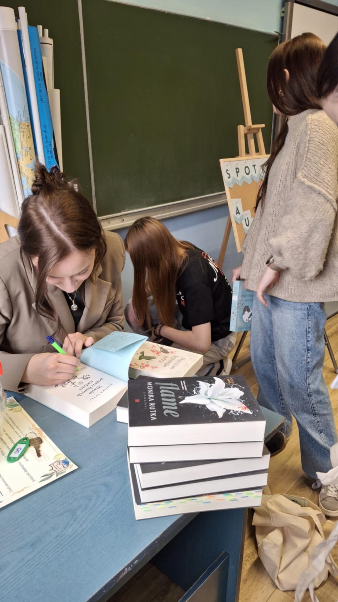 Spotkanie z pisark Monik Rutk