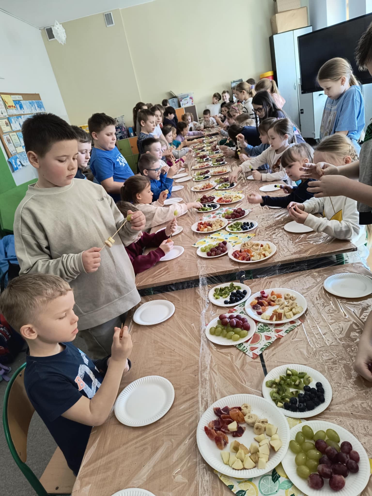 Spotkanie z przedszkolakami z Niepublicznego Przedszkola Geometryczny wiat