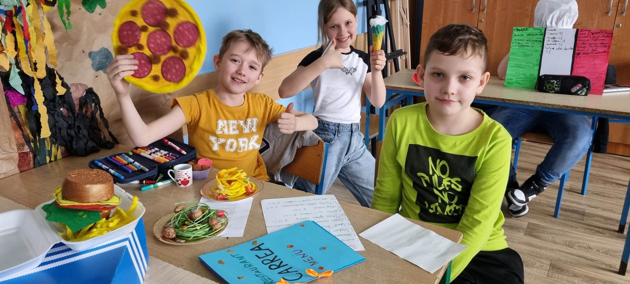 Angielski Klasa 4a w restauracji