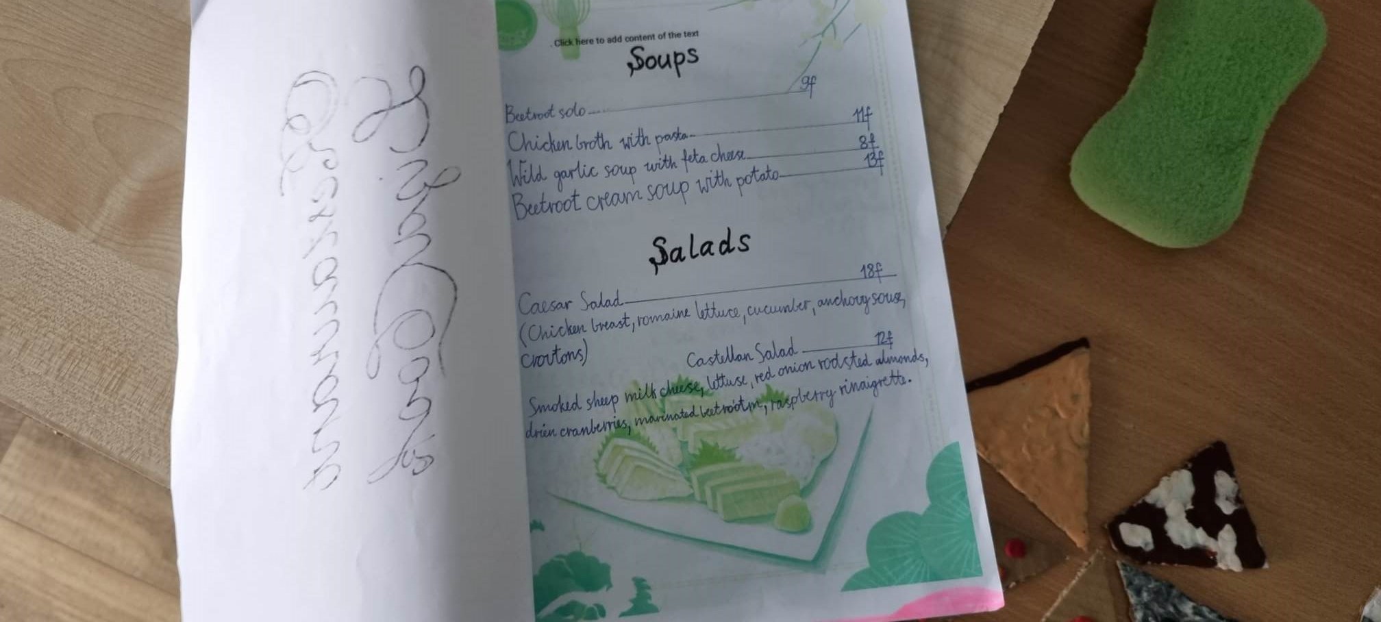 Angielski Klasa 4a w restauracji