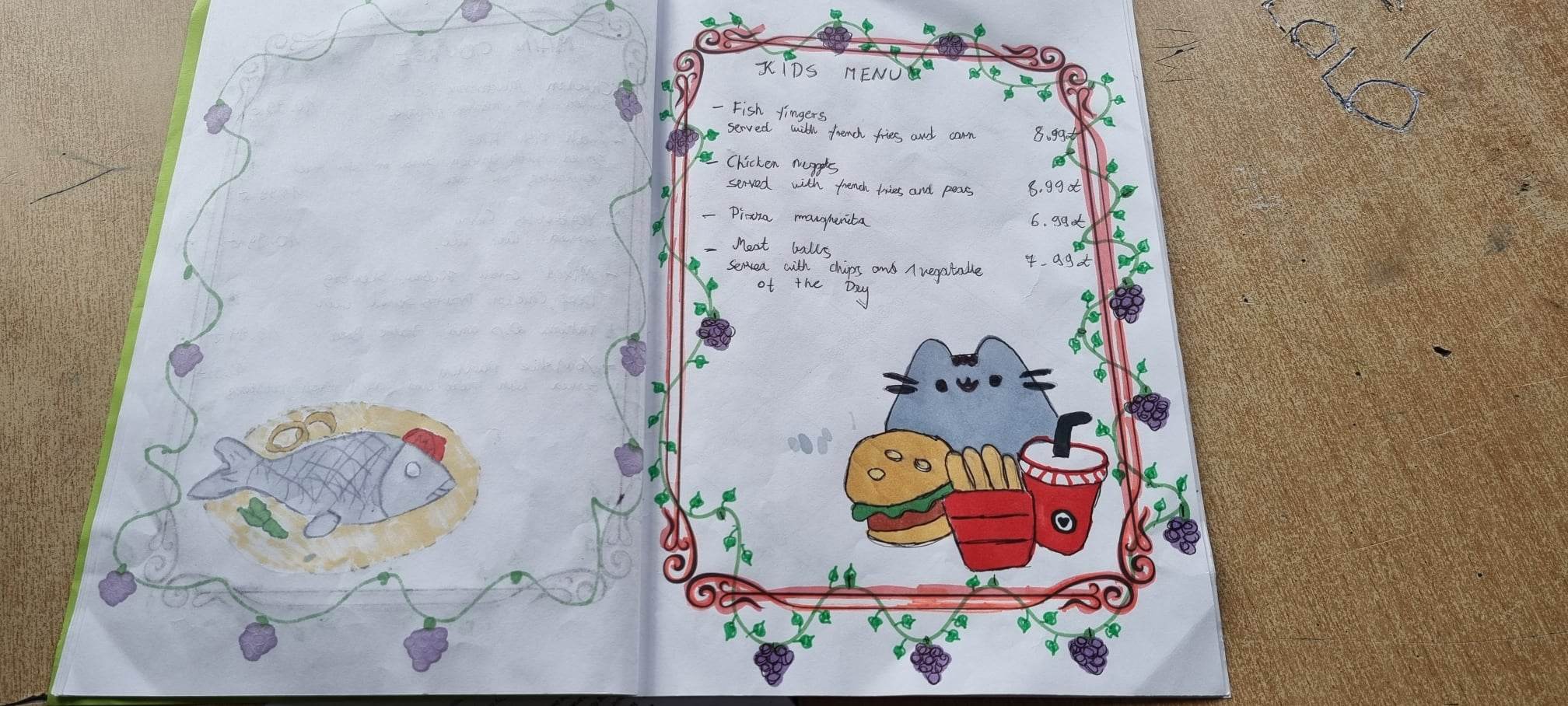 Angielski Klasa 4a w restauracji