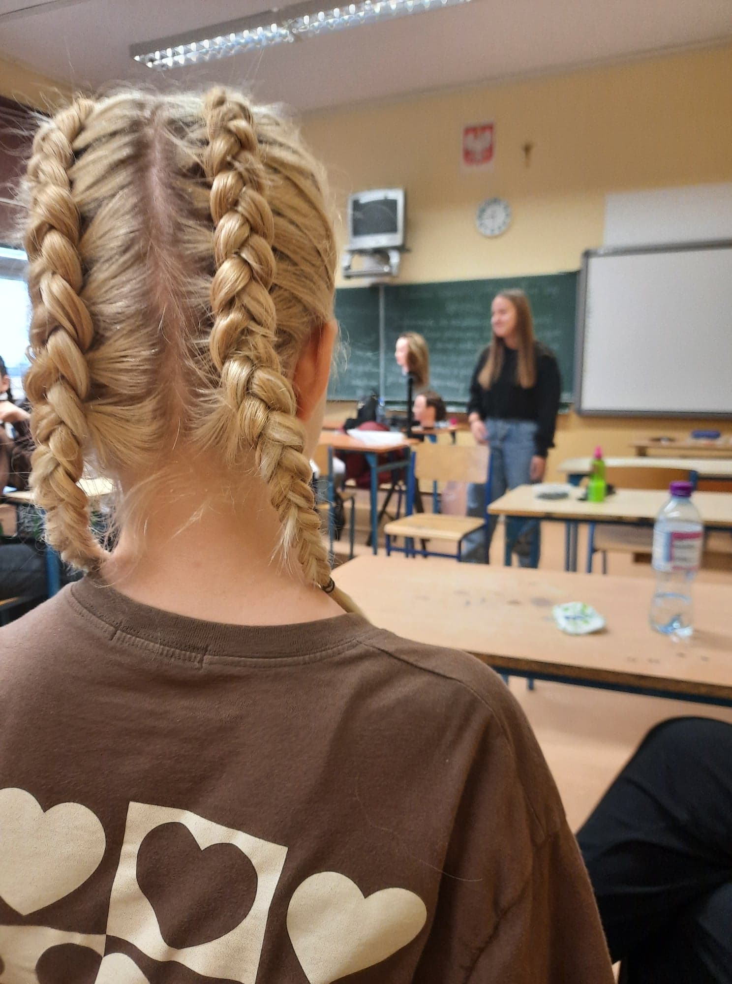 Zajcia warsztatowe z fryzjerstwa w klasie 8a