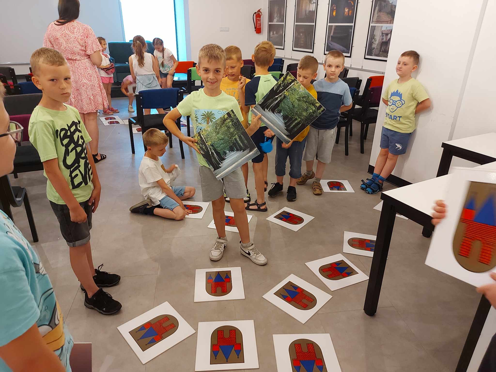 Wyjazd do kina i Kamienicy Kultury uczniw klasy Ia